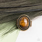 Stone Terrarium - Brass - Paparazzi Ring Image