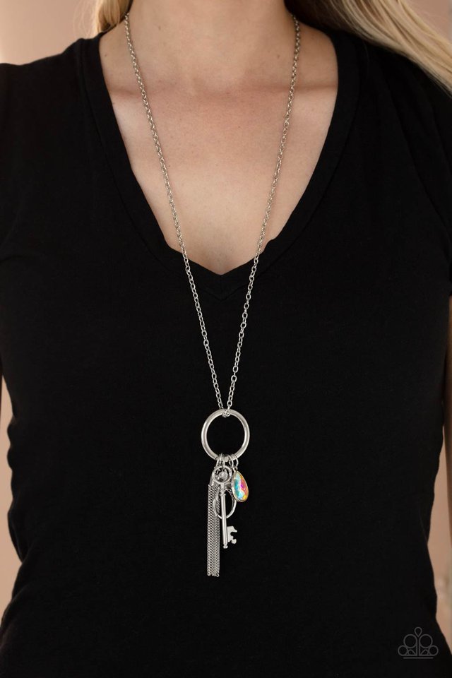 ​Unlock Your Sparkle - Multi - Paparazzi Necklace Image