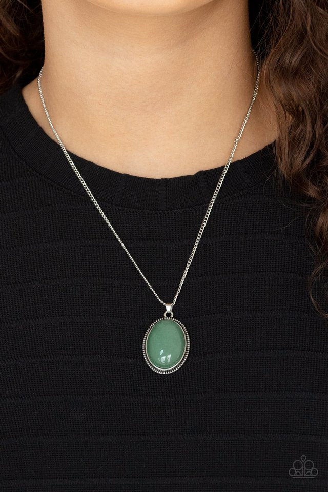 ​Tranquil Talisman - Green - Paparazzi Necklace Image