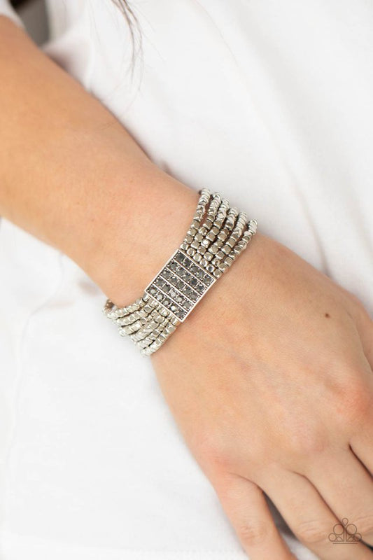 Star-Studded Showcase - Silver - Paparazzi Bracelet Image