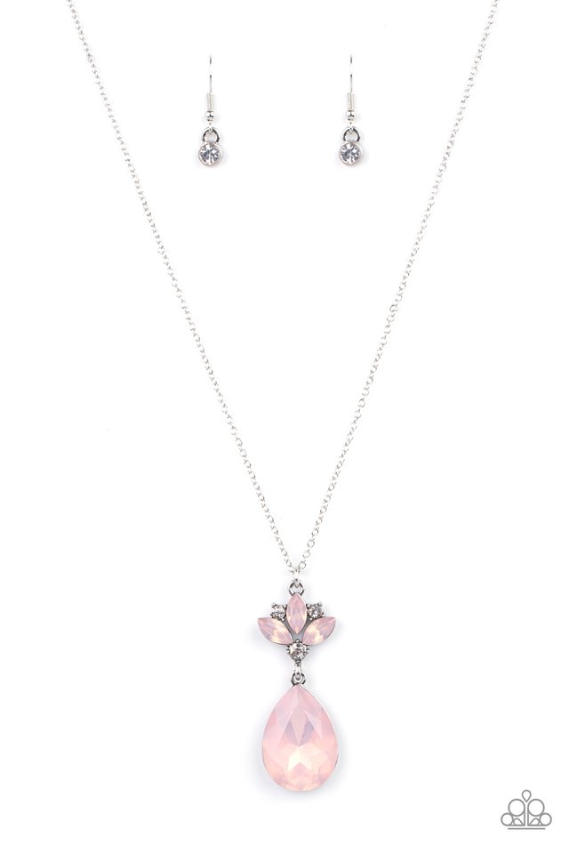 Celestial Shimmer - Pink - Paparazzi Necklace Image