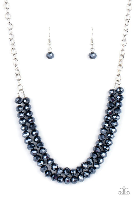 May The FIERCE Be With You - Blue - Paparazzi Necklace Image