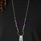 With Your ART and Soul - Purple - Paparazzi Necklace Image