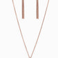 Lotus Retreat - Copper - Paparazzi Necklace Image