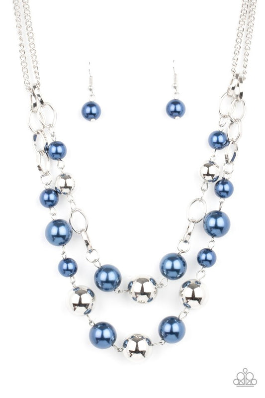 COUNTESS Your Blessings - Blue - Paparazzi Necklace Image