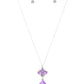 Celestial Shimmer - Purple - Paparazzi Necklace Image