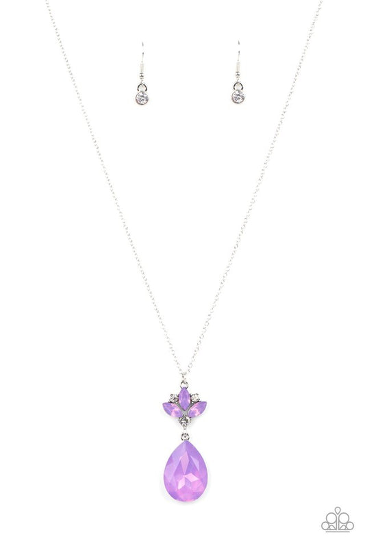 Celestial Shimmer - Purple - Paparazzi Necklace Image