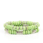 Desert Rainbow - Green - Paparazzi Bracelet Image