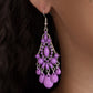 STAYCATION Home - Purple - Paparazzi Earring Image