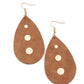 ​Rustic Torrent - Gold - Paparazzi Earring Image