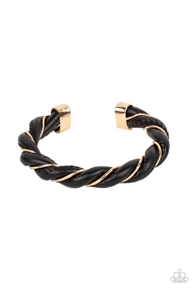 ​Rebel Relic - Gold - Paparazzi Bracelet Image