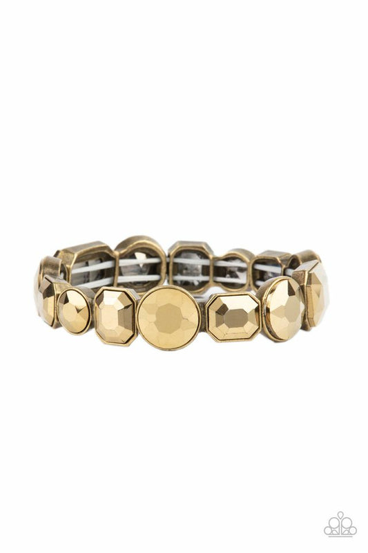 Extra Exposure - Brass - Paparazzi Bracelet Image