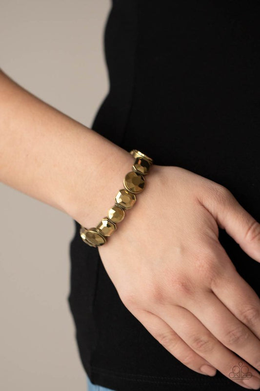 Extra Exposure - Brass - Paparazzi Bracelet Image