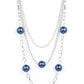 ​Thanks For The Compliment - Blue - Paparazzi Necklace Image