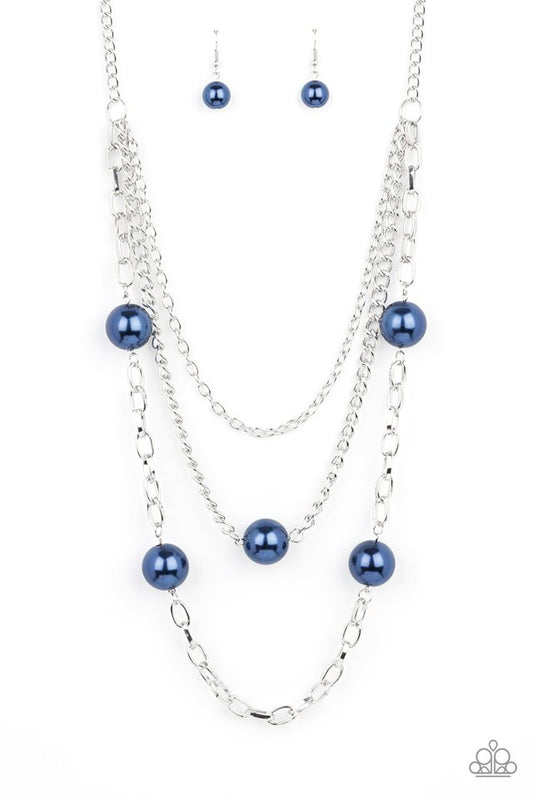 ​Thanks For The Compliment - Blue - Paparazzi Necklace Image