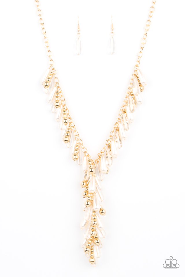 ​Dripping With DIVA-ttitude - Gold - Paparazzi Necklace Image