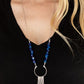 With Your ART and Soul - Blue - Paparazzi Necklace Image