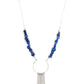 With Your ART and Soul - Blue - Paparazzi Necklace Image