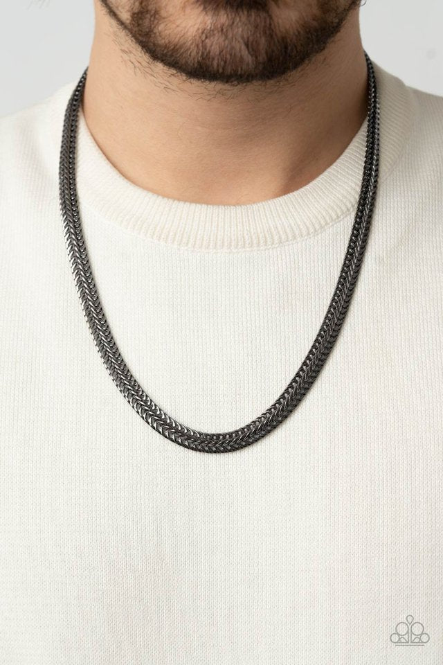 Extra Extraordinary - Black - Paparazzi Necklace Image