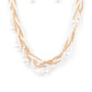 Royal Reminiscence - Gold - Paparazzi Necklace Image