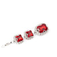 Teasable Twinkle - Red - Paparazzi Hair Accessories Image