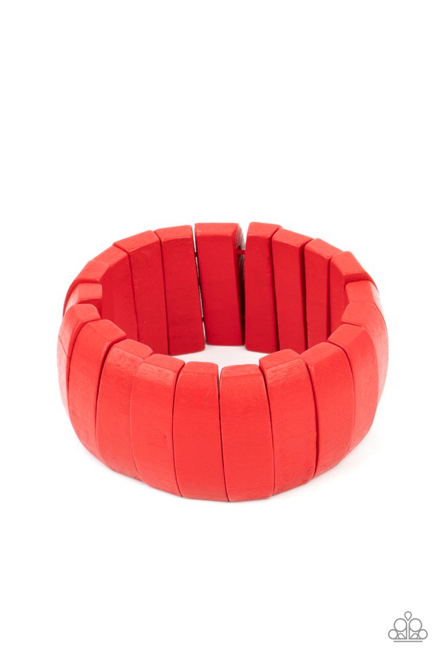 ​Raise The BARBADOS - Red - Paparazzi Bracelet Image