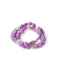 Desert Verbena - Purple - Paparazzi Bracelet Image