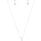 ​Fairy Lights - Purple - Paparazzi Necklace Image