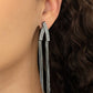 ​It Takes Two To TASSEL - Black - Paparazzi Earring Image