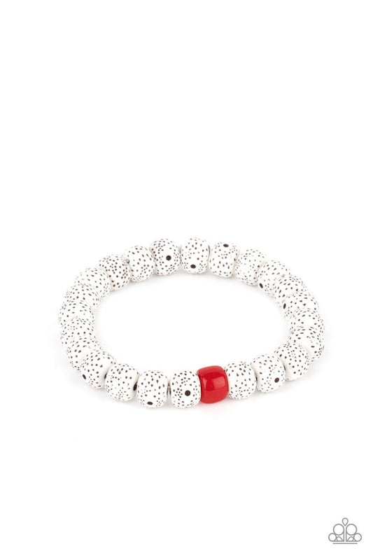 ​ZEN Second Rule - Red - Paparazzi Bracelet Image