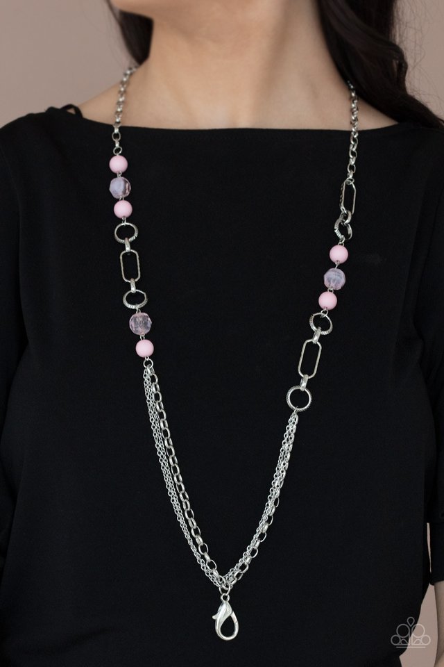 POP-ular Opinion​ - Pink - Paparazzi Necklace Image