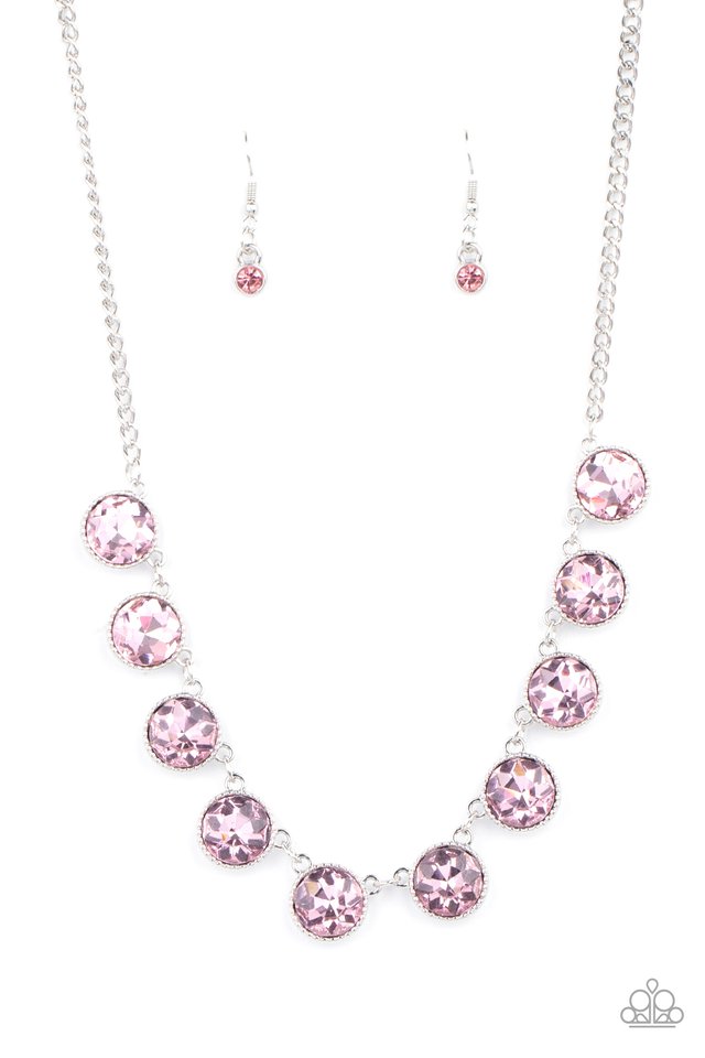 Mystical Majesty - Pink - Paparazzi Necklace Image