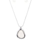 Canyon Oasis - White - Paparazzi Necklace Image