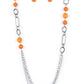 POP-ular Opinion - Orange - Paparazzi Necklace Image