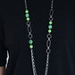 ​POP-ular Opinion - Green - Paparazzi Necklace Image