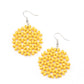 ​Summer Escapade - Yellow - Paparazzi Earring Image