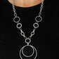 ​HOOP du Jour - Silver - Paparazzi Necklace Image