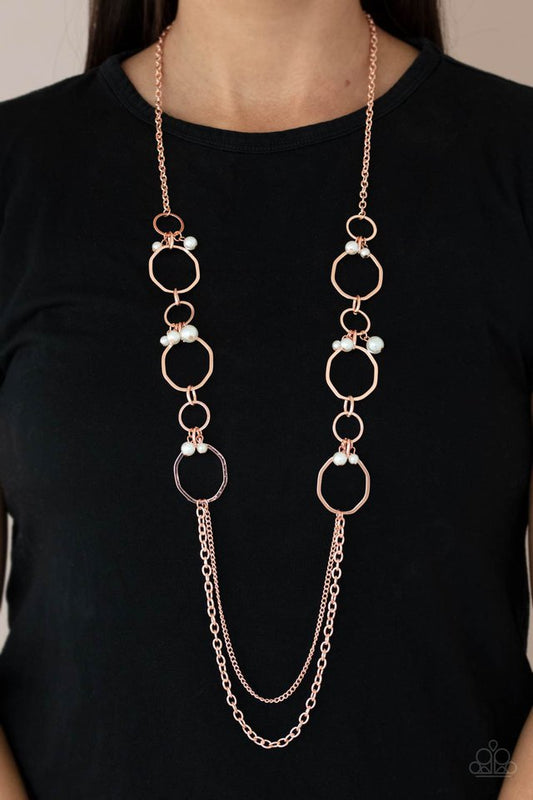 Ante UPSCALE​ - Copper - Paparazzi Necklace Image