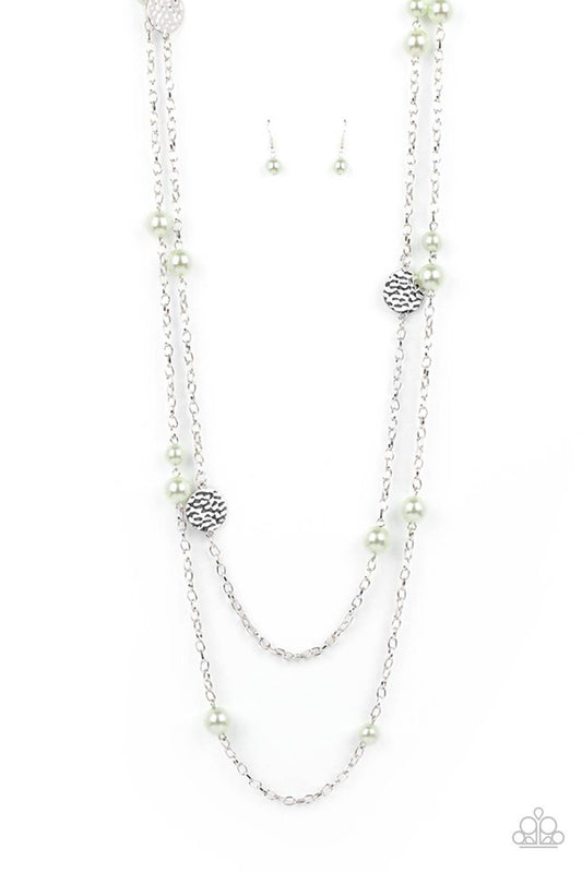 ​Sublime Awakening - Green - Paparazzi Necklace Image