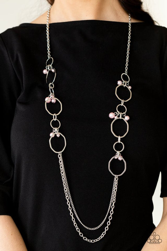 Ante UPSCALE​ - Pink - Paparazzi Necklace Image