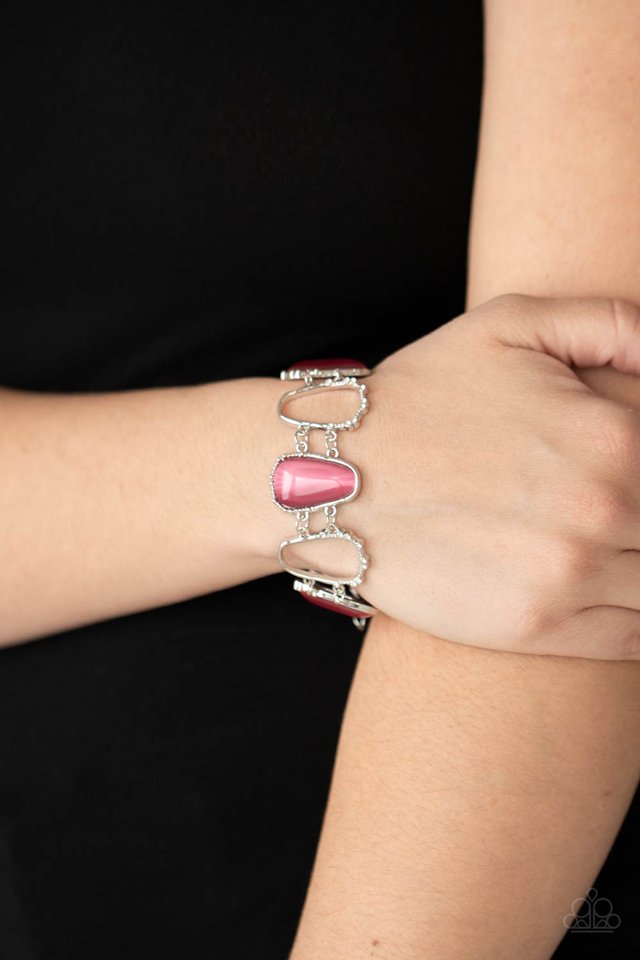 Yacht Club Couture - Pink - Paparazzi Bracelet Image