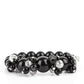 Upcycled Upscale - Black - Paparazzi Bracelet Image