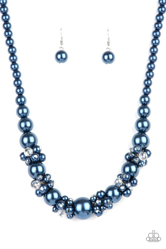 All Dolled UPSCALE - Blue - Paparazzi Necklace Image