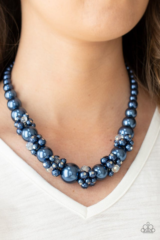 All Dolled UPSCALE - Blue - Paparazzi Necklace Image