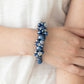 Upcycled Upscale​ - Blue - Paparazzi Bracelet Image