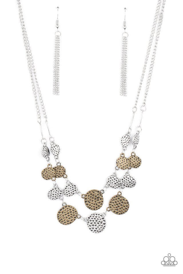 Pebble Me Pretty - Multi - Paparazzi Necklace Image