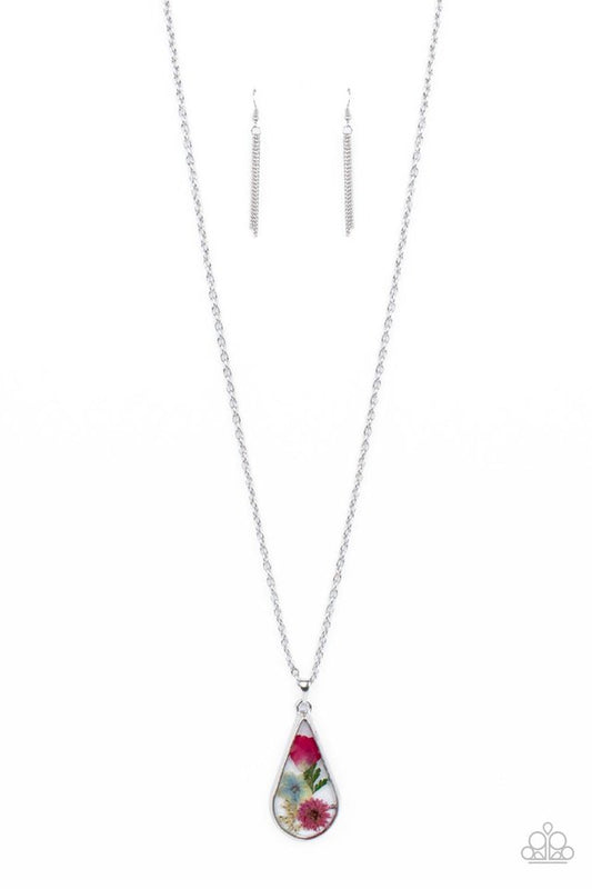 ​Pop Goes the Perennial - Pink - Paparazzi Necklace Image