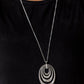 Renegade Ripples - Silver - Paparazzi Necklace Image