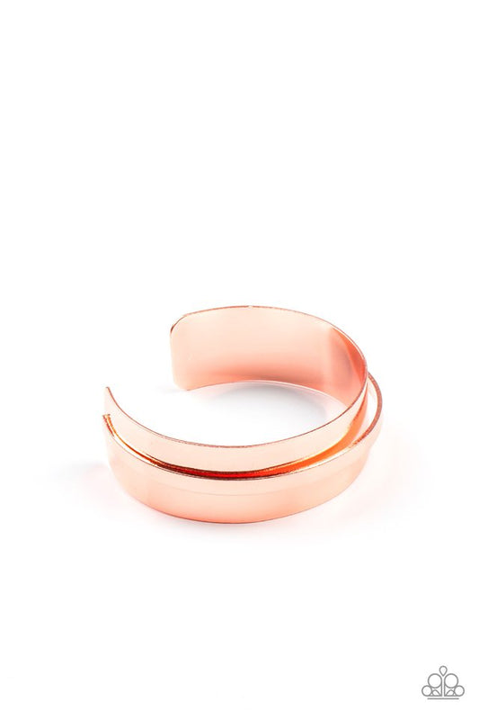 A HAUTE Number - Copper - Paparazzi Bracelet Image