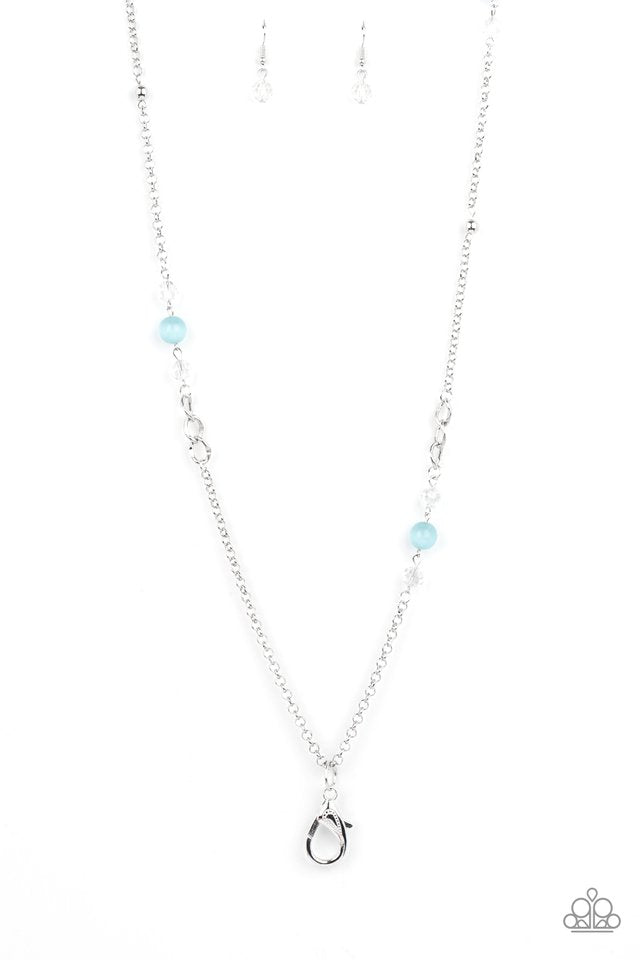 Teasingly Trendy - Blue - Paparazzi Necklace Image